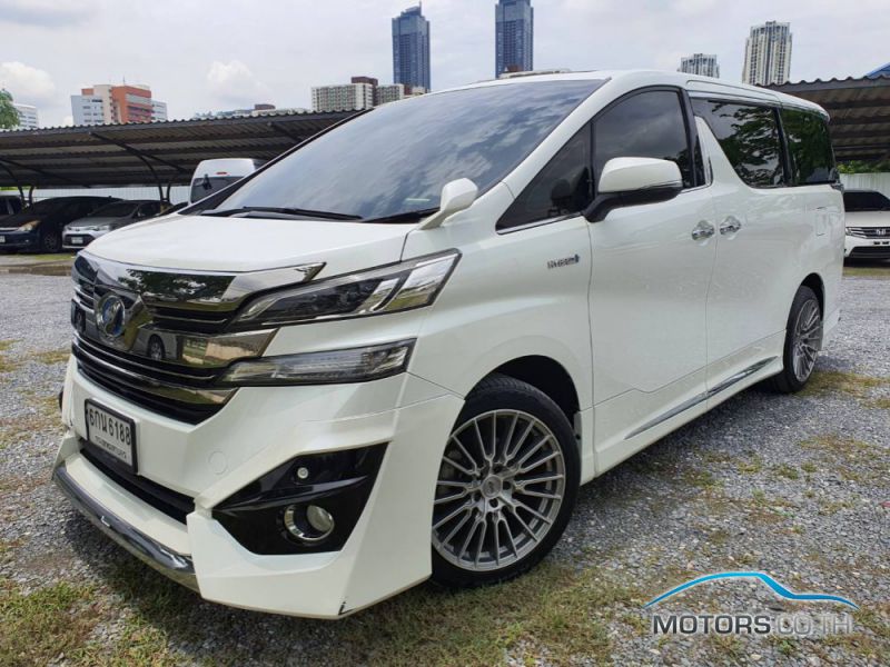 รถมือสอง, รถยนต์มือสอง TOYOTA VELLFIRE (2017)